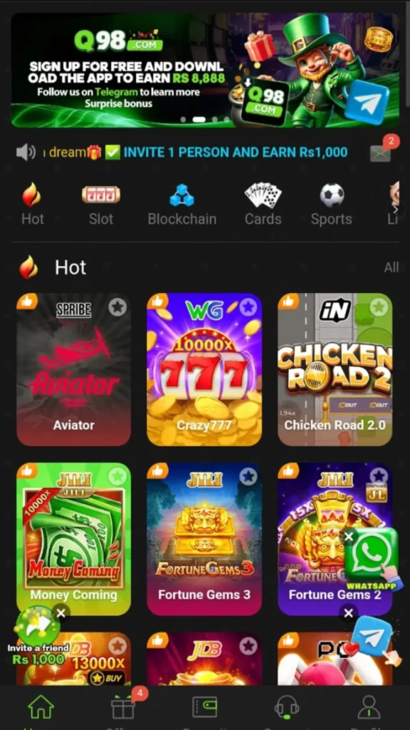 Q98 Game Download APK