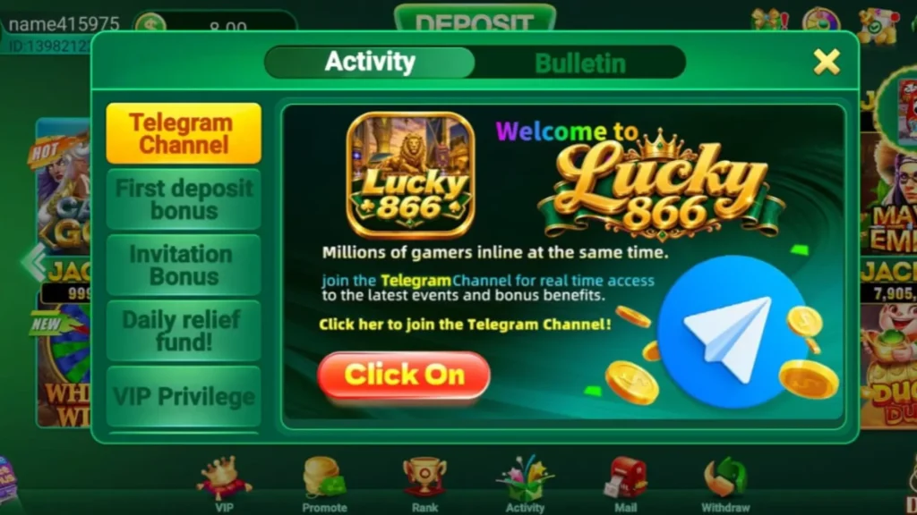 Lucky866 Game Download