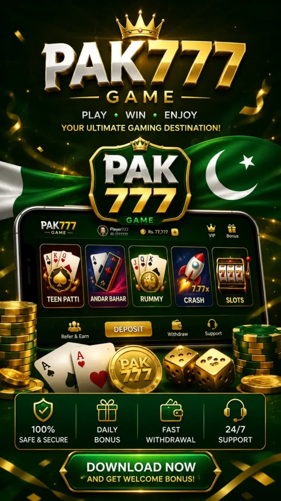 Pak777 Game Download App