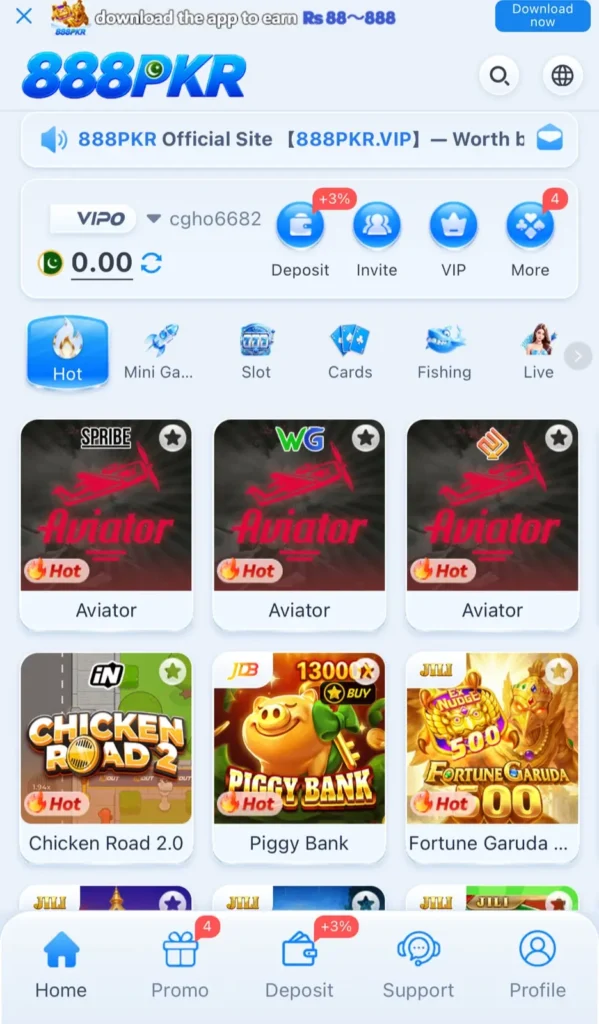 888PKR App